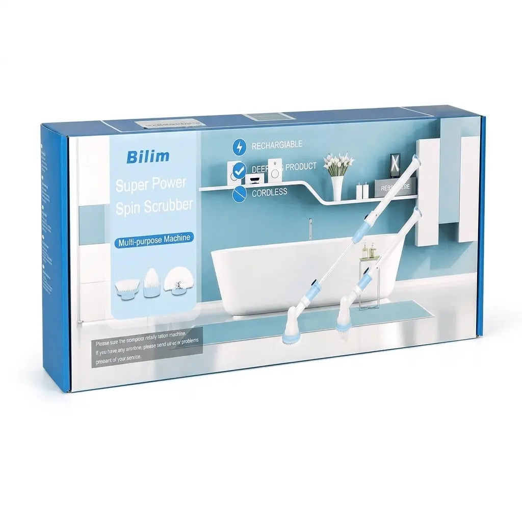 Powerful Electric Spin Brush for Bathroom & KitchenCleaning - SK STORE
